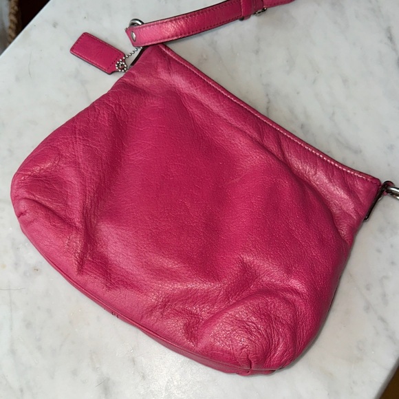 Coach Ashley Hot Pink Crossbody Bag - Picture 2 of 10